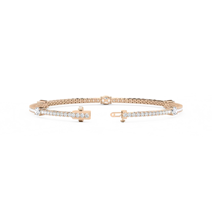 5 Station Tennis Bracelet