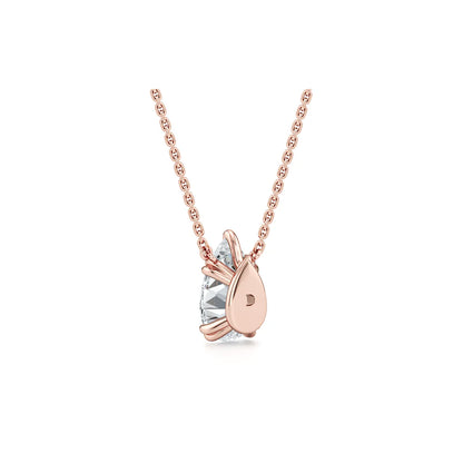 Elle Lab Diamond Pear Pendant