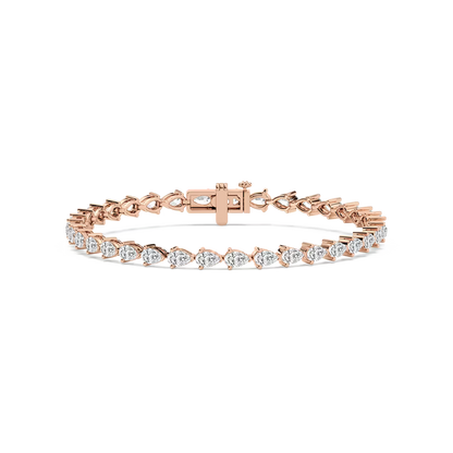 Pear Tennis Bracelet