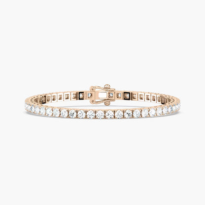 Classic 4-Prong Tennis Bracelet in 14KT Gold