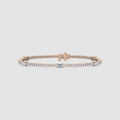 5 Station Tennis Bracelet
