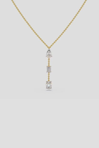 Trio Drop Necklace