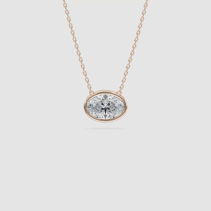 Modern Bezel Pendant