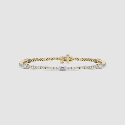 5 Station Tennis Bracelet
