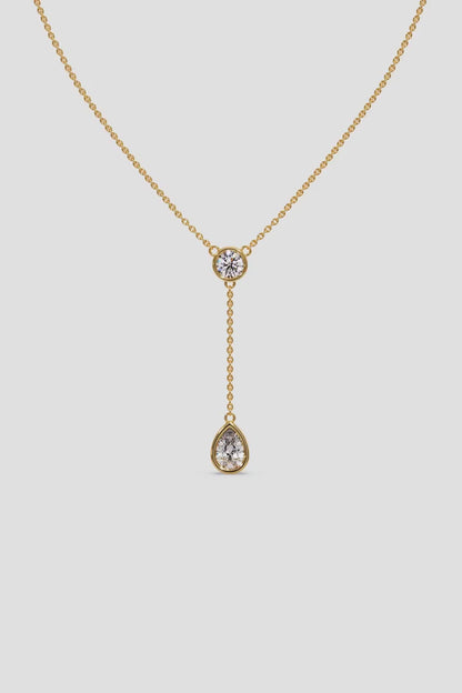 1 ct Lariat Drop Necklace