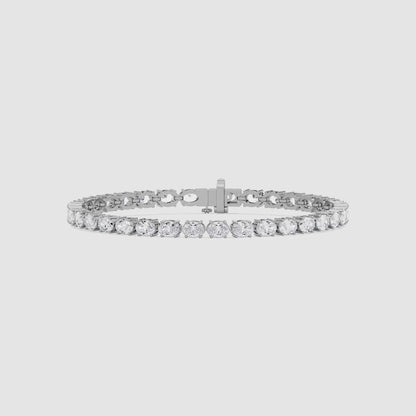 East West Oval Tennis Bracelet
